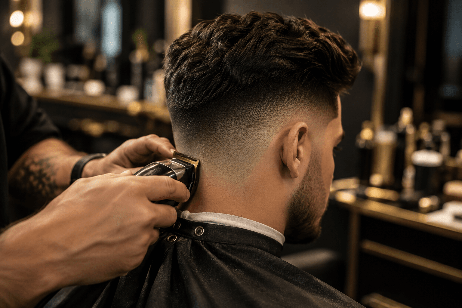 Henrydidthatt selected portfolio image at Next Level Barbershop.