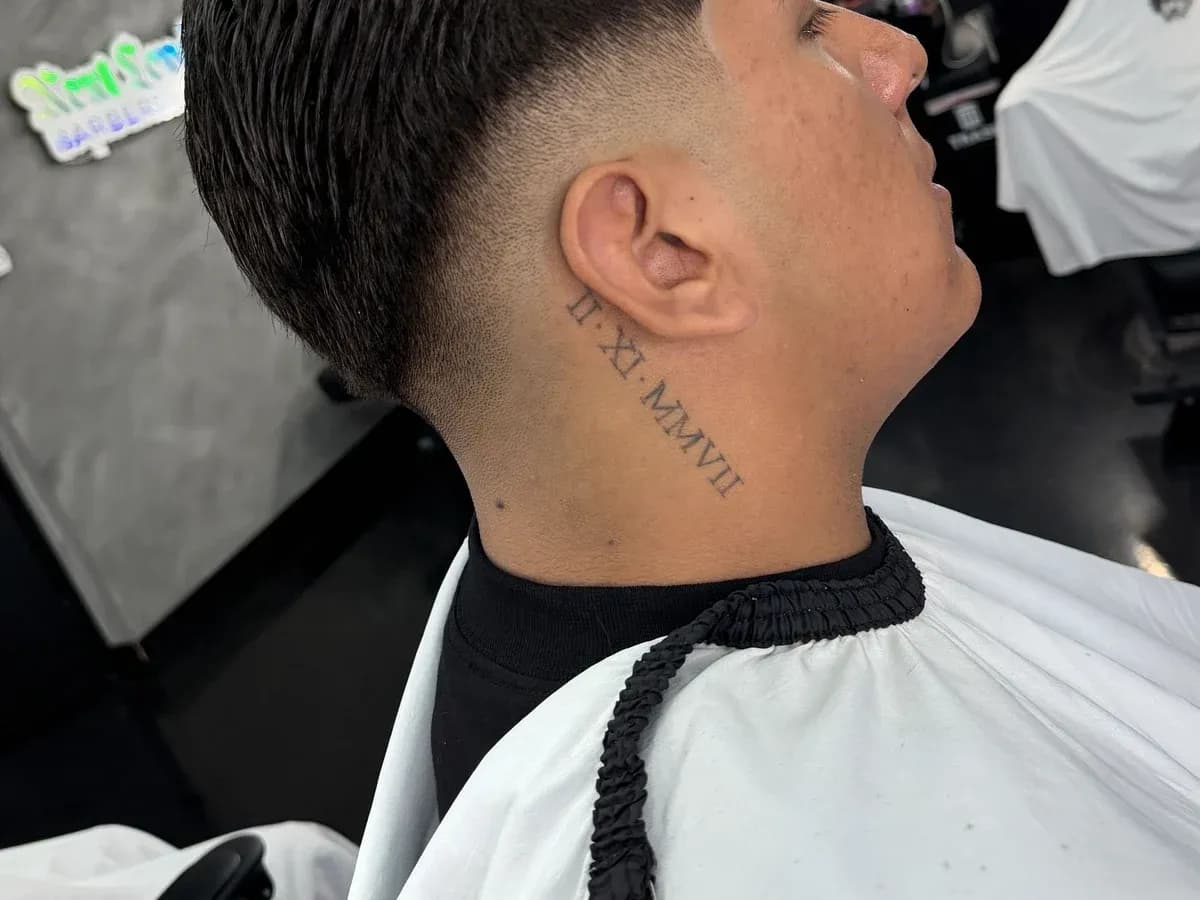 Cesar selected portfolio image at Next Level Barbershop.