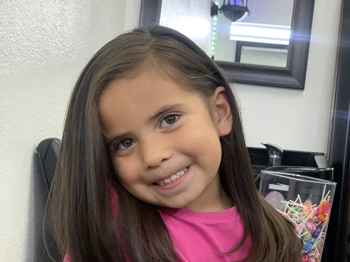 Child haircut photo by Anai Ortigoza at Next Level Barbershop in Orange, California.